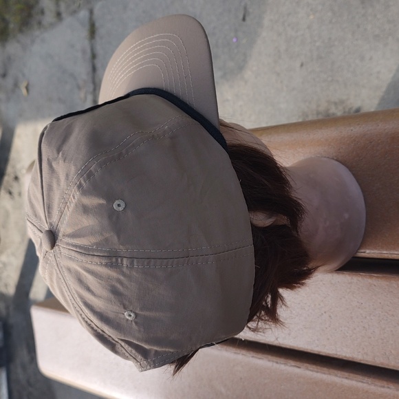 Brist Blanks Cascade Nylon 5 Panel Stitched Patch Snapback Hat Cap New - Picture 9 of 11